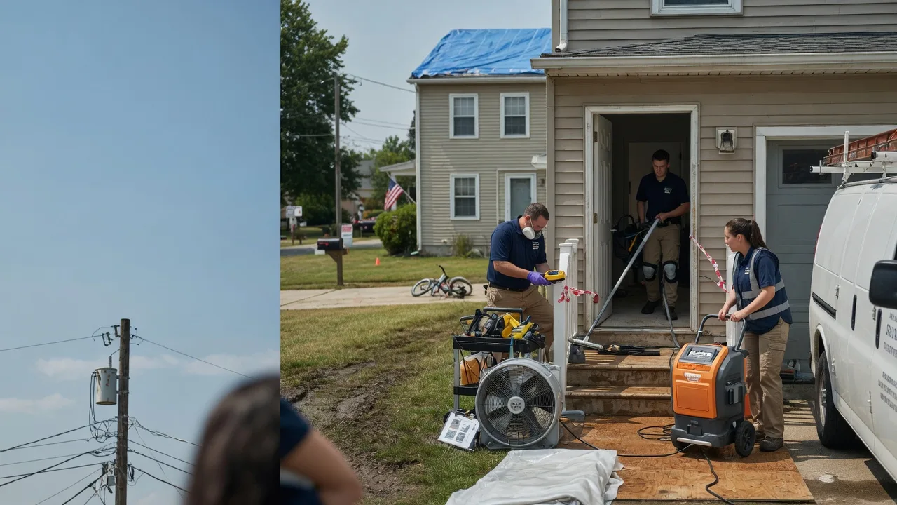 Water Damage Repair in Sadler, TX near me
